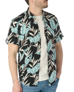CAMICIA MEZZA MANICA FANTASIA