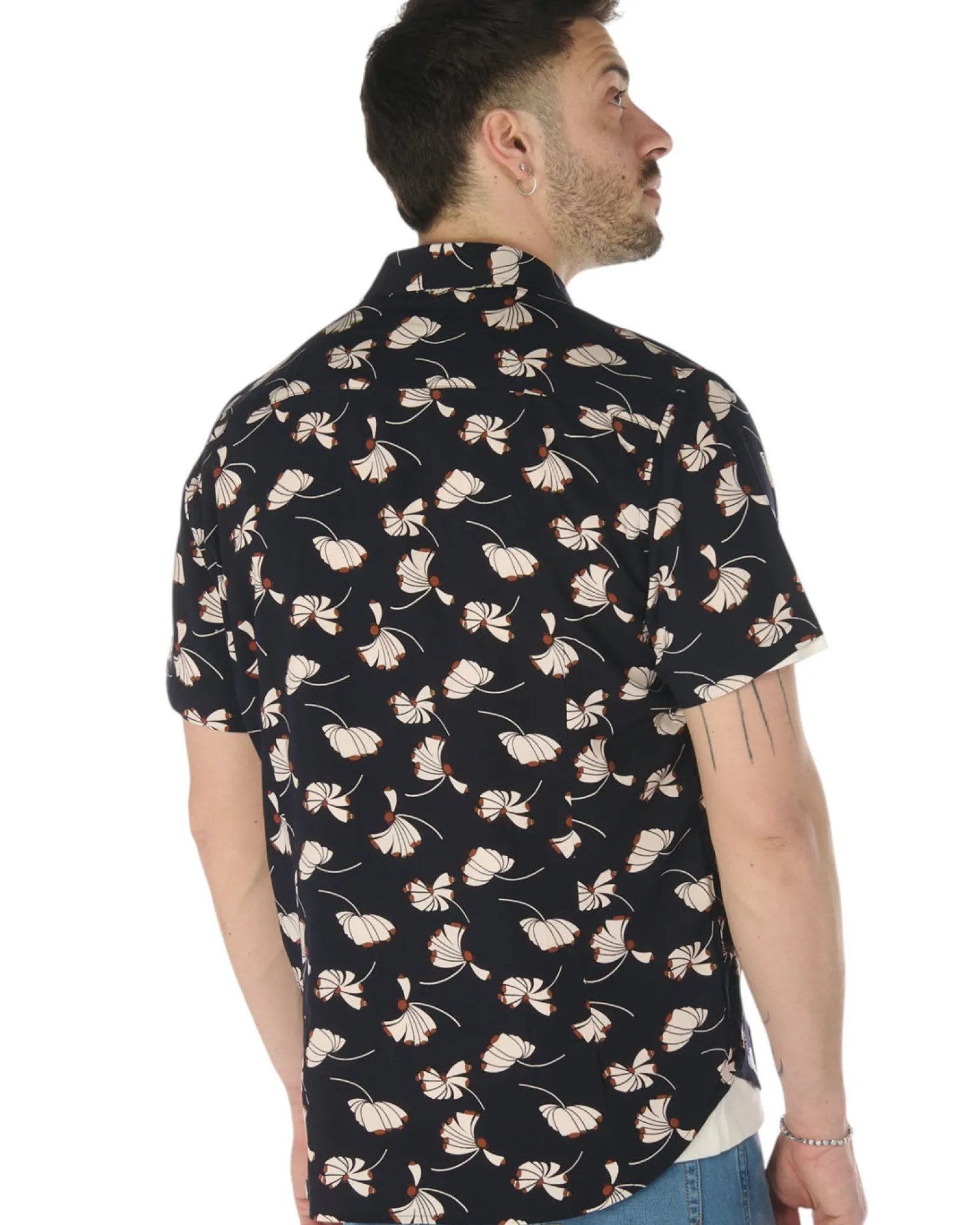 CAMICIA MEZZA MANICA FANTASIA