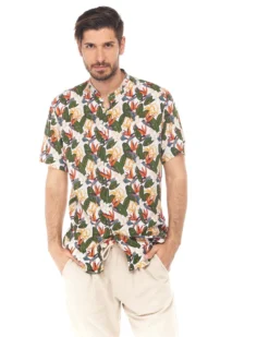CAMICIA MEZZA MANICA FANTASIA COREANO