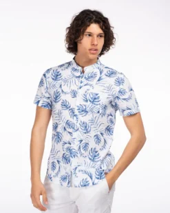 CAMICIA MEZZA MANICA LINO