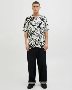 CAMICIA MEZZA MANICA MONOCHROME RESORT