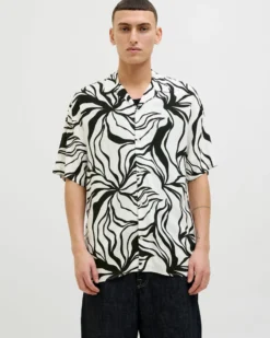 CAMICIA MEZZA MANICA MONOCHROME RESORT