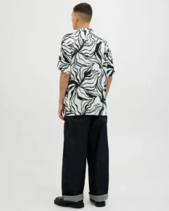 CAMICIA MEZZA MANICA MONOCHROME RESORT
