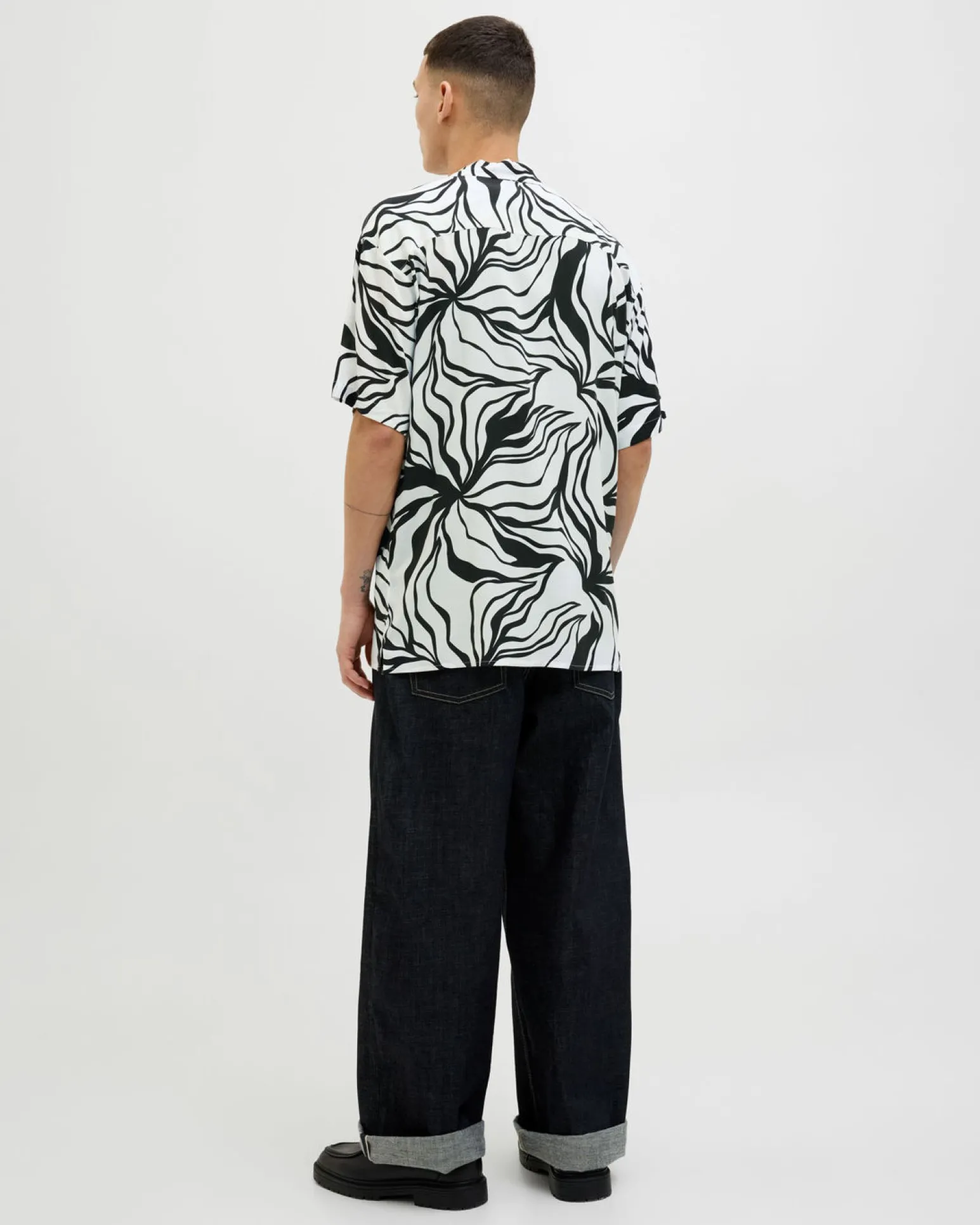 CAMICIA MEZZA MANICA MONOCHROME RESORT