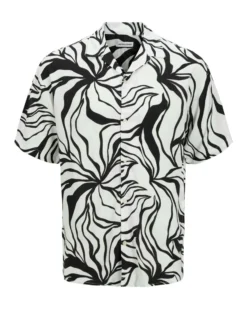 CAMICIA MEZZA MANICA MONOCHROME RESORT