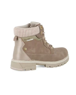 CANGURO - Scarponcino beige con lacci