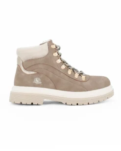 CANGURO - Scarponcino beige con lacci