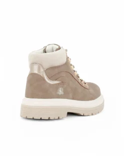 CANGURO - Scarponcino beige con lacci