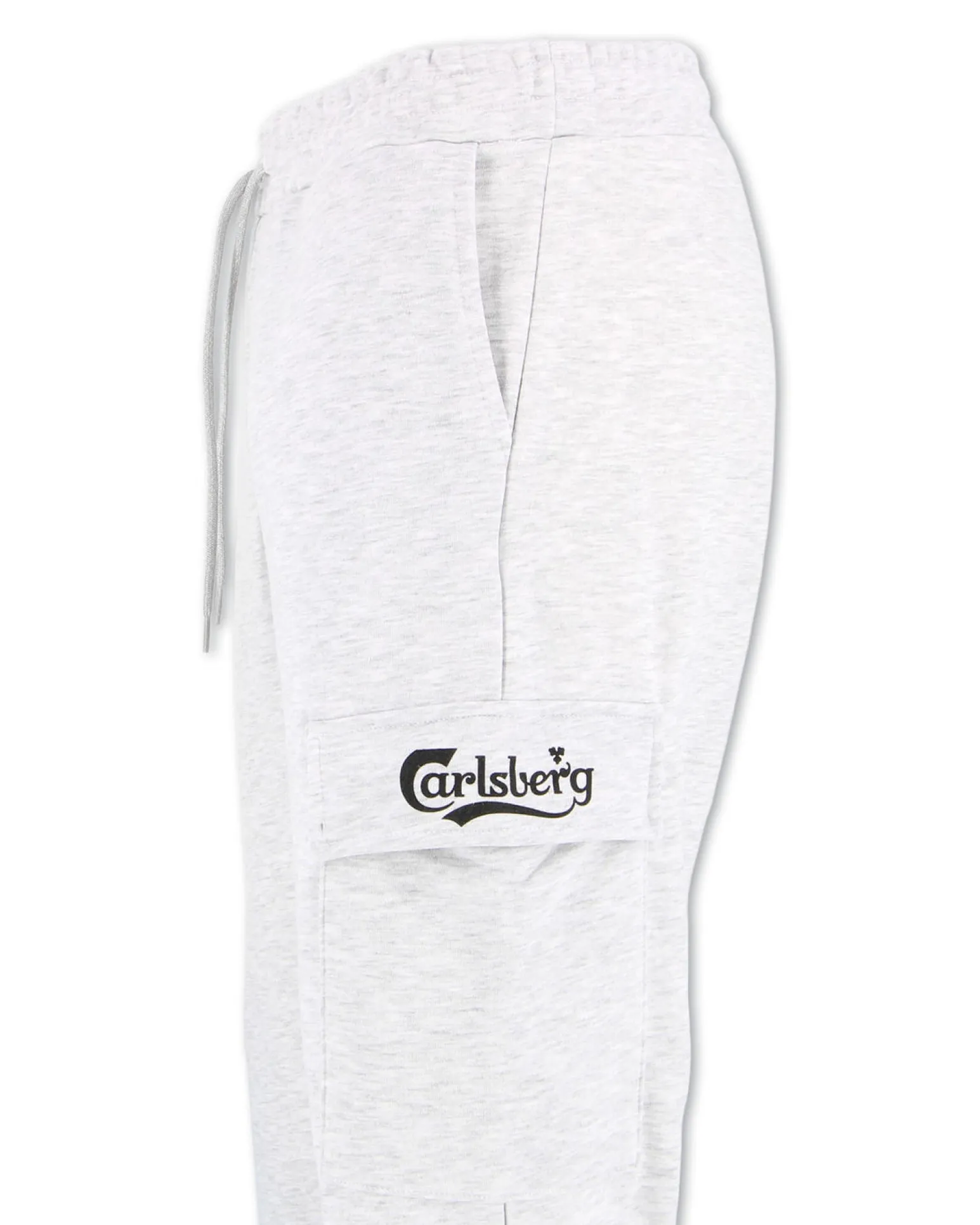 CARLSBERG - Pantalone sportivo cargo grigio da uomo
