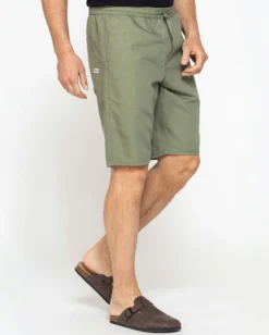 CARRERA - Bermuda verde militare tasca america