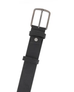 CARRERA - Cintura nera da uomo