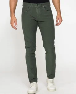 CARRERA - JEANS VERDE PILOR MOLESKIN SLIM STRETCH