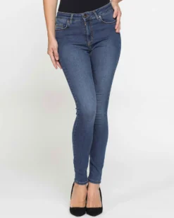 CARRERA - LEGG-JEANS DONNA 5 tasche con zip