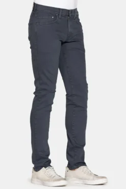 CARRERA - PANTALONE BLU DA UOMO IN BULL DENIM SLIM FIT CON TINUTRA OLD