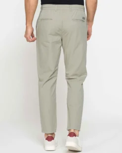 CARRERA - Pantalone in ripstop con coulisse in vita tortora da uomo