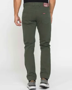 CARRERA - Pantalone militare 5 tasche in pesante gabardina di cotone