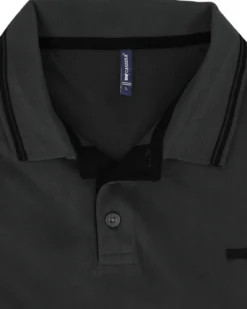 CARRERA - POLO DA UOMO IN JERSEY INTERLOCK GRIGIO