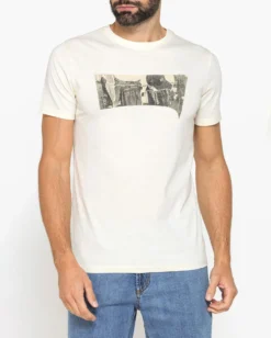 CARRERA - Tshirt mezza manica in jersey con stampa frontale