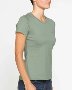 CARRERA - Tshirt verde chiaro mezza manica basic in jersey