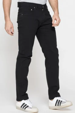 CARRERA - UOMO PANTALONE NERO IN TELA 5 TASCHE