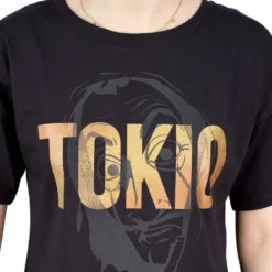 CASA DE PAPEL - DONNA TSHIRT MANICA CORTA MAXI TOKIO ORO