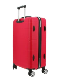 CHARRO - TROLLEY IN ABS A RIGHE ORIZZONTALI CON 4 RUOTE DOPPIE