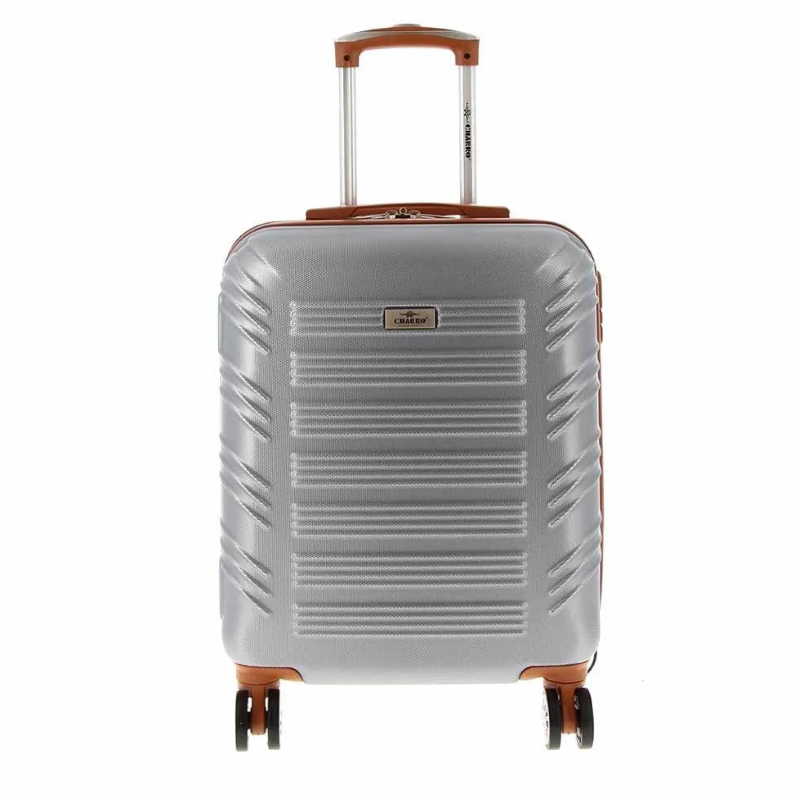 CHARRO- Trolley in ABS con 4 ruote doppie ed espansione
