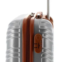 CHARRO- Trolley in ABS con 4 ruote doppie ed espansione