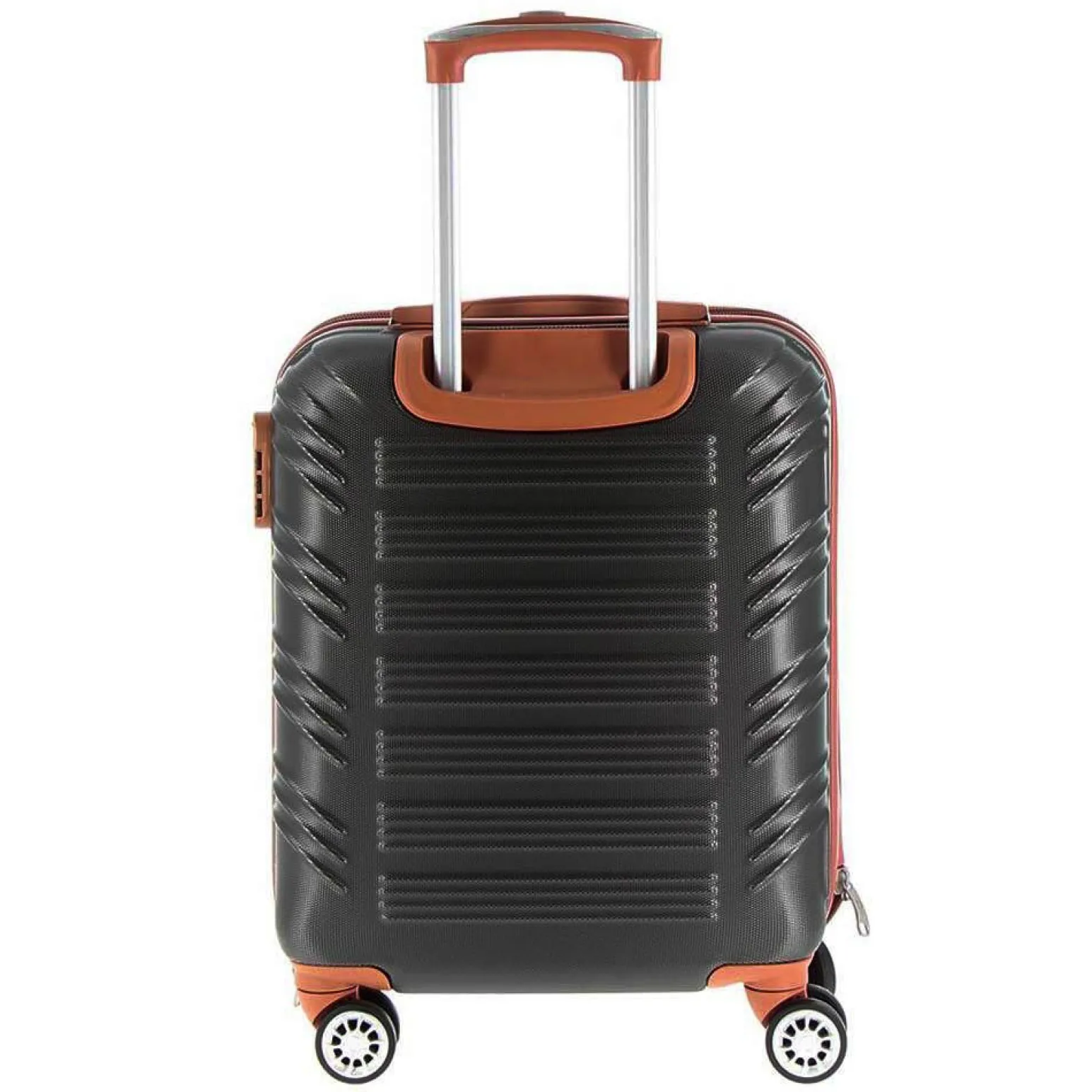 CHARRO- Trolley in ABS con 4 ruote doppie ed espansione