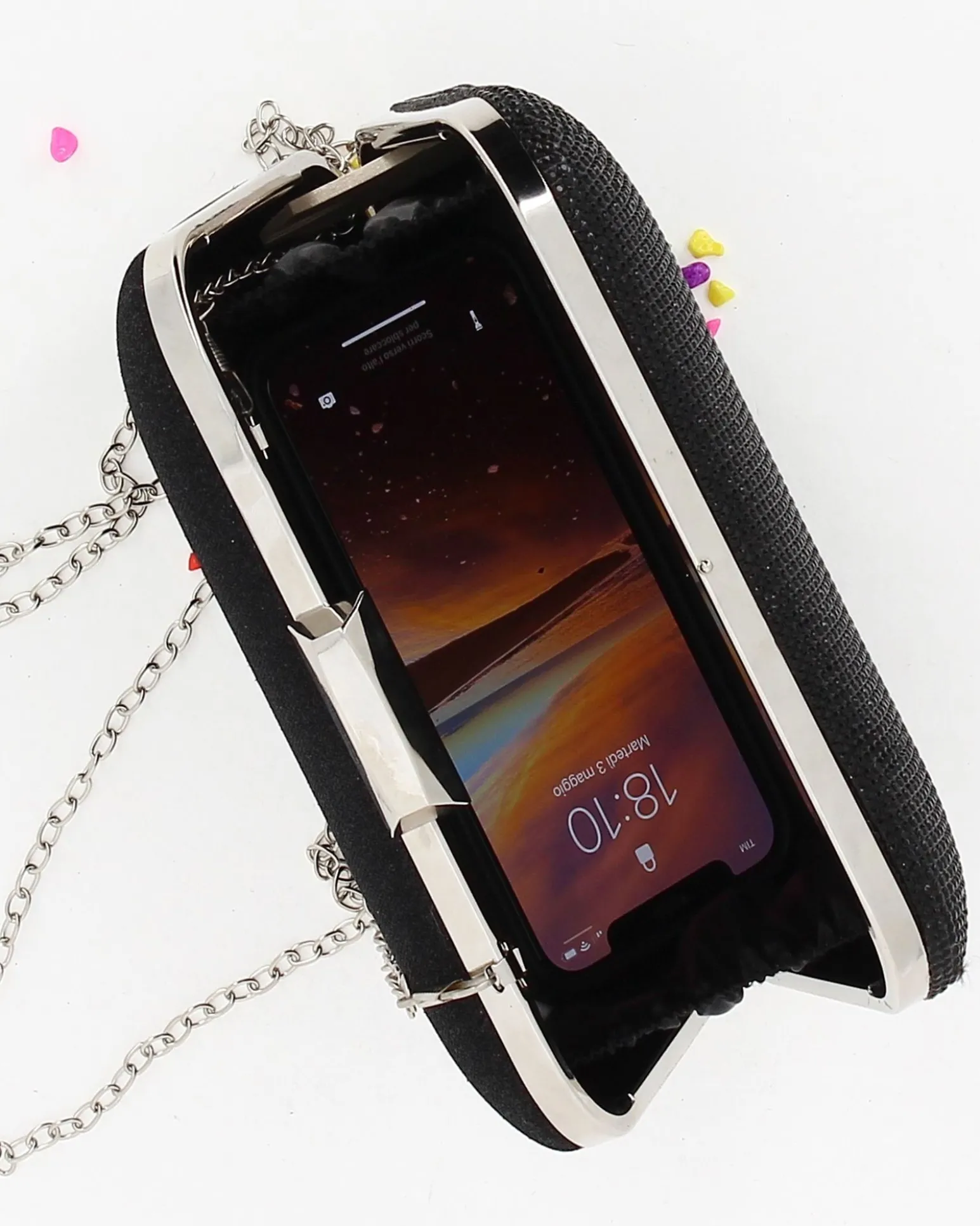 CLUTCH TUTTA STRASS