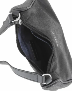CORTINA POLO STYLE - Minibag nera con tracolla removibile