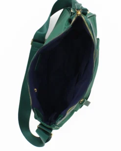 CORTINA POLO STYLE - Tracolla verde con tasca frontale