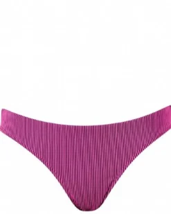 COSTUME SLIP RIBBED BRAZILIAN PINK-BLACK