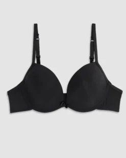COTONELLA - REGGISENO MARTA IMBOTTITO CON FERRETTO ESSENTIAL NERO - 8631_002