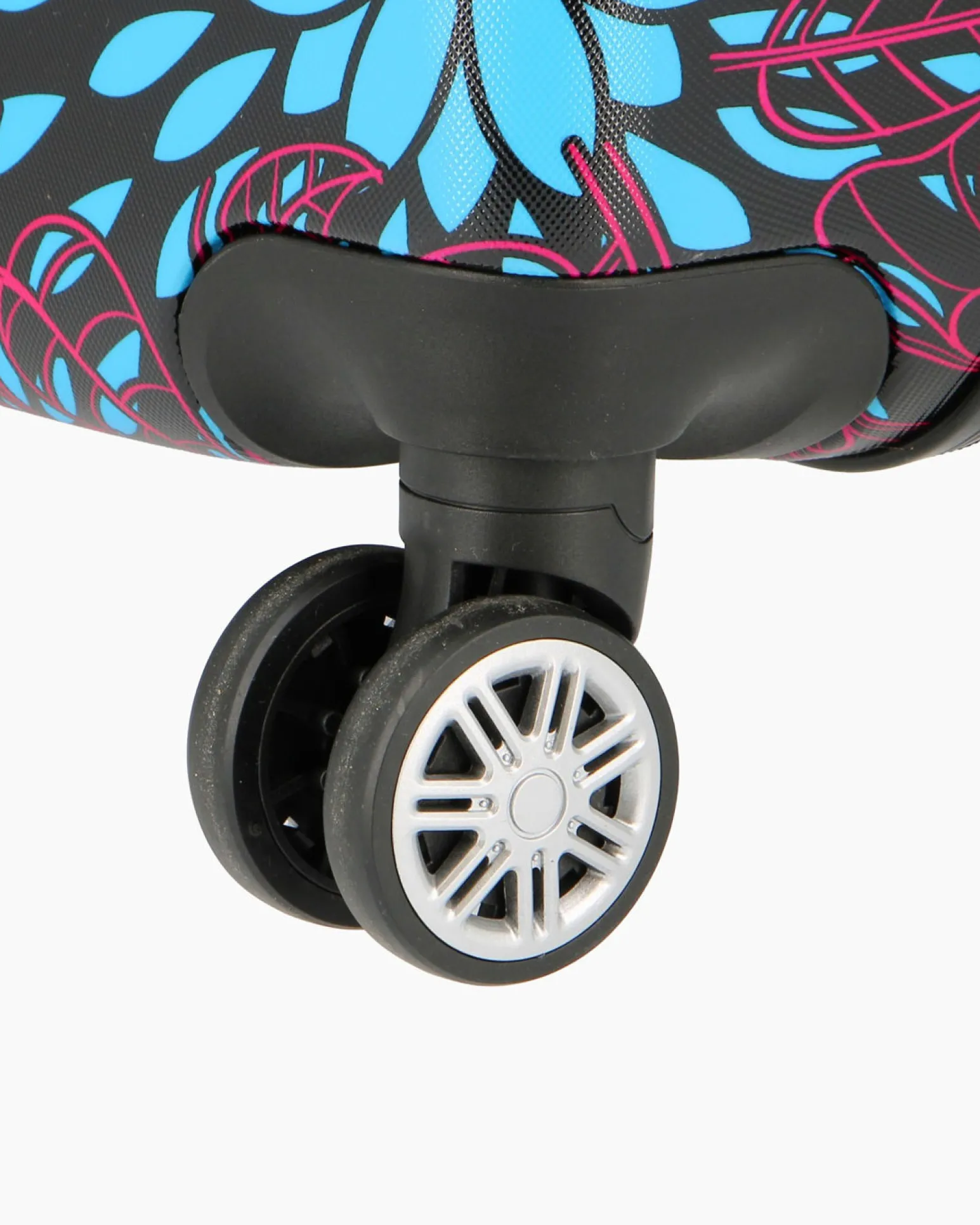 COVERI COLLECTION - TROLLEY FANTASIA FIORI 4 RUOTE IN ABS