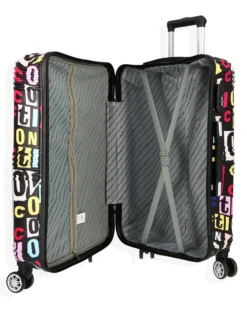 COVERI COLLECTION - Trolley in ABS stampa scritte multicolor