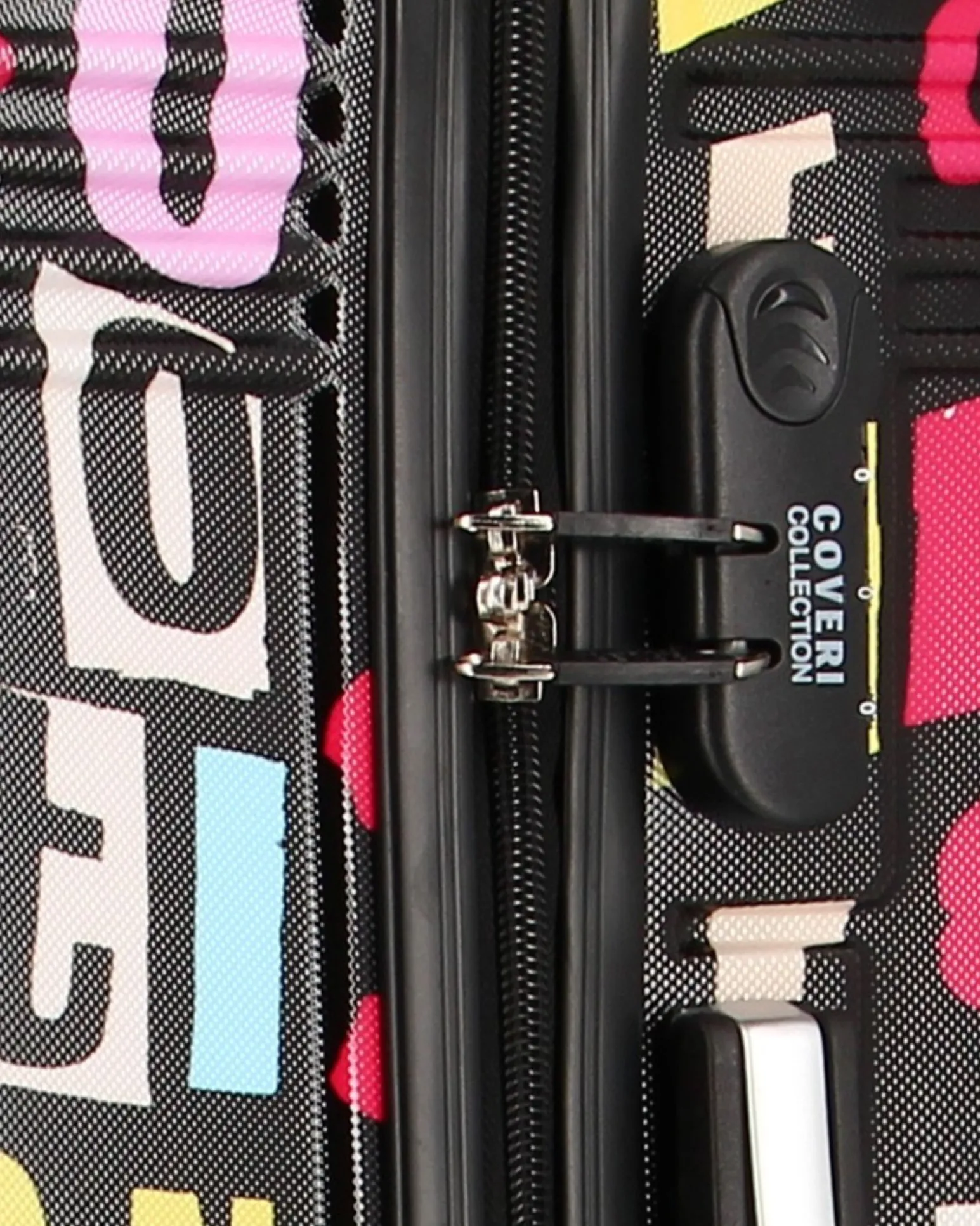 COVERI COLLECTION - Trolley in ABS stampa scritte multicolor