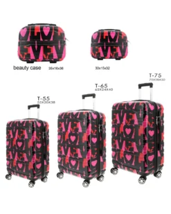 COVERI COLLECTION - Trolley in ABS fantasia love