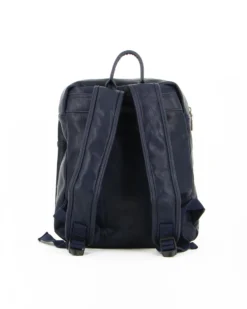 COVERI COLLECTION - ZAINO UFFICIO BLU CON TASCA OVALE E UNA FRONTALE