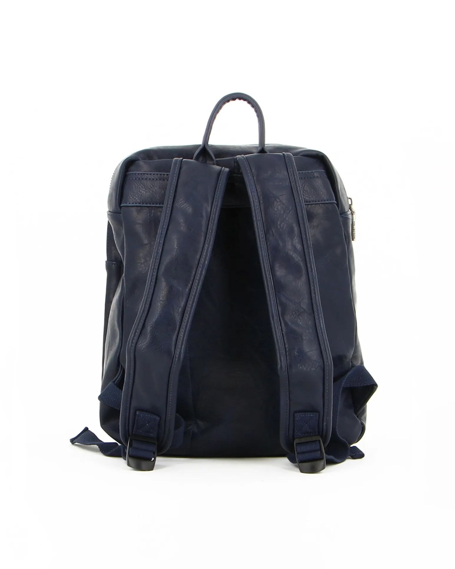 COVERI COLLECTION - ZAINO UFFICIO BLU CON TASCA OVALE E UNA FRONTALE