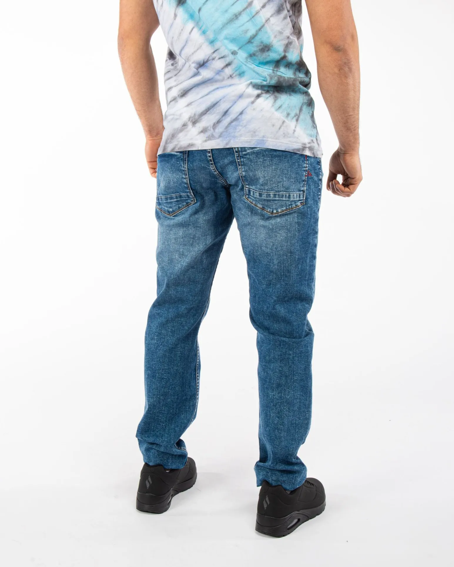 COVERI MOVING - JEANS 5 TASCHE PROFILO TASCA ROSSO