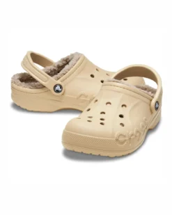 CROCS - SABOT BAYA LINED CLOG BEIGE DA JUNIOR, 205969