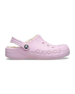 CROCS - SABOT BAYA LINED CLOG ROSA DA JUNIOR, 205969