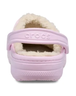 CROCS - SABOT BAYA LINED CLOG ROSA DA JUNIOR, 205969