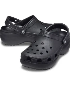 CROCS - SABOT CLASSIC PLATFORM CLOG NERO - NUMERATA 34/40 - 209422
