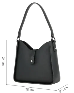 DAVID JONES - BORSA NERA A SPALLA