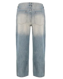 D-INFINITIVE - Jeans baggy fit denin chiaro