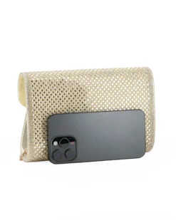 DIVAS - Borsa pochette platino