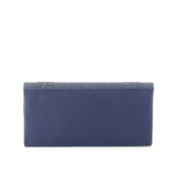 DIVAS- Pochette effetto metallizzato con patta glitterata
