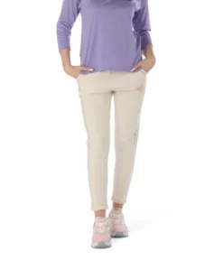 DONNA PANTALONE CON RISVOLTI